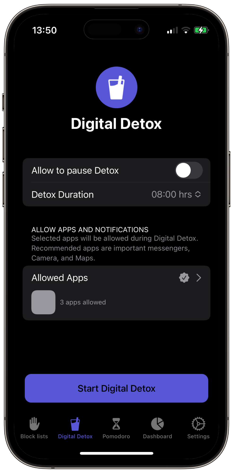 ScreenTime+ Focus App Blocker Digital Detox Pomodoro Timer